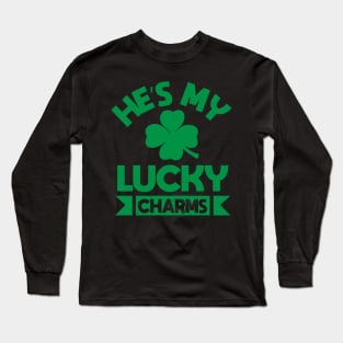 He's My Lucky Charms Long Sleeve T-Shirt